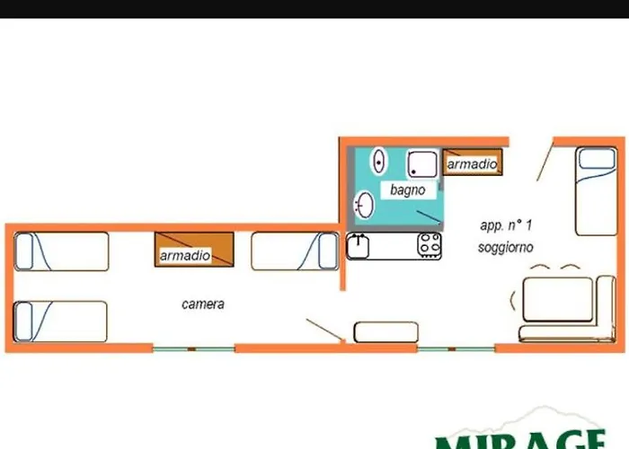 Mirage Hotel apartamentowy Oga